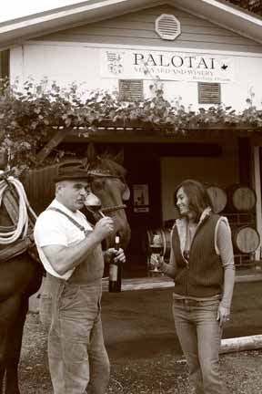 Gabor Palotai and Vanessa